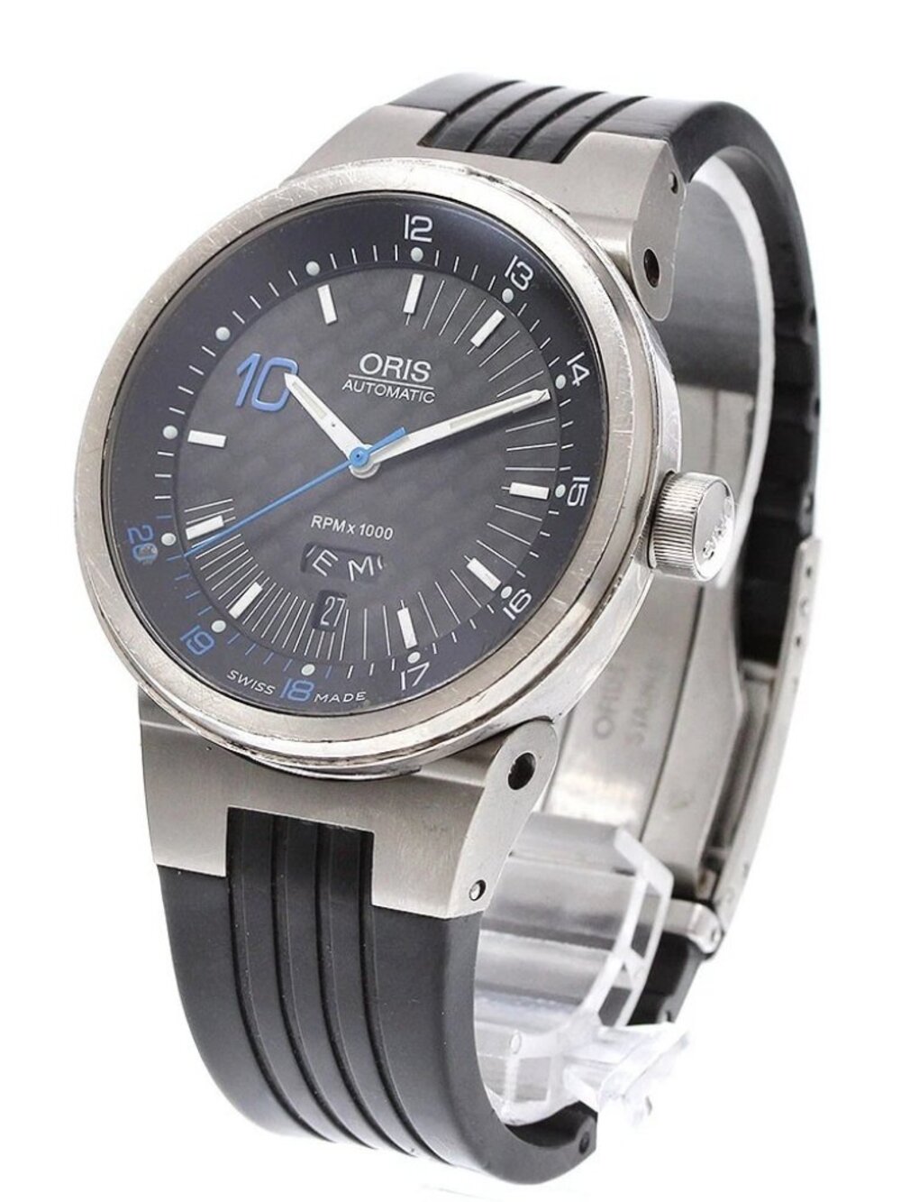 ORIS Nico Rosberg 7586 Limited edition black Dial Automatic Men's Watch_921195